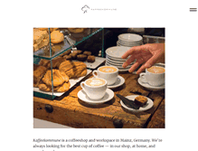 Tablet Screenshot of kaffeekommune.de
